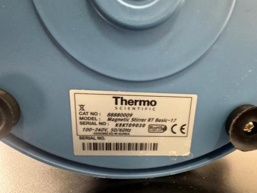 Thermo Fisher Scientific RT Basic-17 Magnetic Stirrer with 17 cm Circular Plate-cover
