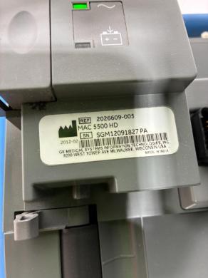 GE MAC 5500 HD High-Definition Electrocardiogram System for Cardiac Diagnostics-cover