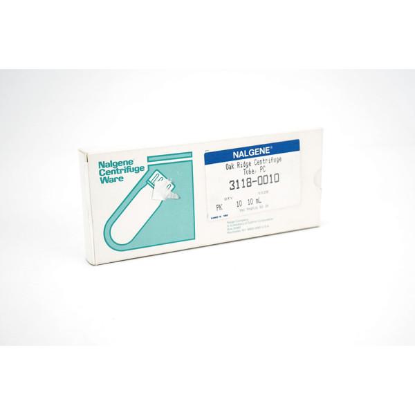 Nalgene Oak Ridge 3118-0010 10ml Centrifuge Tube