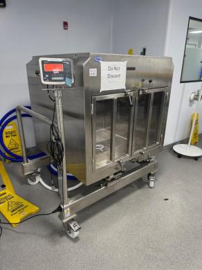 Pall 1000L Single-Use Mixer with Jacketed Stainless Steel Frame and Midrics 2 Indicator-cover