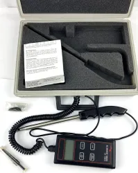 Dwyer Series 471 Digital Thermo-Anemometer for Air Velocity and Temperature Measurement, 11 of 23