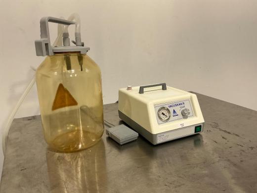 Nouvag Vacuson 18/1 Vacuum Suction Device with Adjustable Control and Footswitch-cover