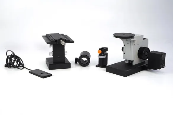 Various Microscope Stage Components and Stage Parts