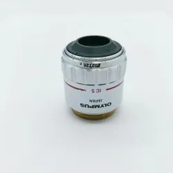 Olympus NeoDPlan 80x Metallurgical Microscope Objective IC 80 ∞/0 f=180, 3 of 4