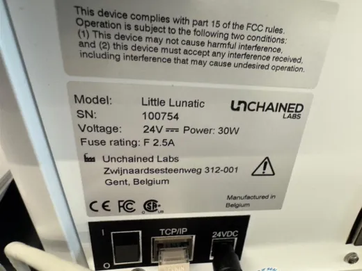 Unchained Labs Little Lunatic UV/Vis Spectrophotometer for Precise Absorbance Analysis