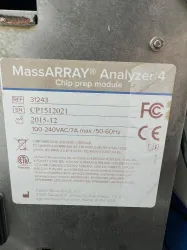 Agena Bioscience MassArray Analyzer4 Mass Spectrometer, 4 of 4