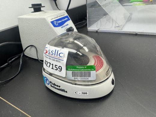 Fisher Scientific SPROUT Mini Centrifuge, 12 VDC Compact Sample Processor-cover