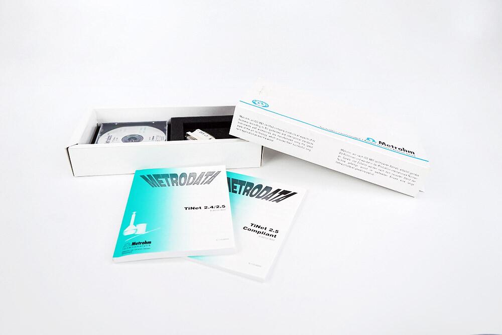 Metrohm Metrodata TiNet 2.5 Titration Software CD with Dongle 6.6012.095 6.2145.060