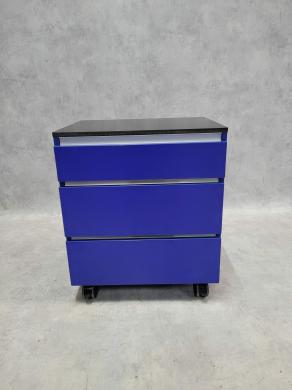 S+B 3 Drawer cabinet on wheels-cover