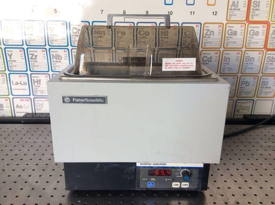 Fisher Scientific Isotemp Model 5L Laboratory Water Bath with LCD Temperature Display and Safety Dial