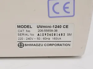 Shimadzu UV mini 1240 UV-Visible Spectrophotometer with Epson LX-300+II Printer, 2 of 14