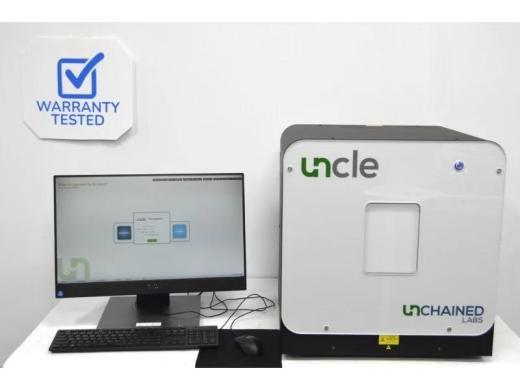 Unchained Labs Uncle Protein Stability Analyzer Unit 1 for Biophysical Protein Stability Profiling-cover