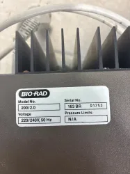 Bio-Rad 200/2.0 Digital Laboratory Power Supply for Electrophoresis, 3 of 4