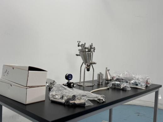 Holloway 1.2 Liter Stainless Steel Jacketed Vessel for Controlled Reaction Processes-cover