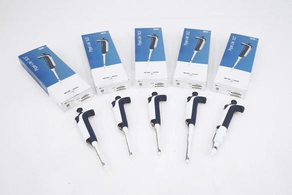 Mettler Toledo Rainin Pipet-Lite XLS Set of 5 Single-Channel Adjustable Pipettes