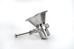 Müller Type 60 Stainless Steel Funnel 250 mm 60° NW100 0826410, 3 of 5
