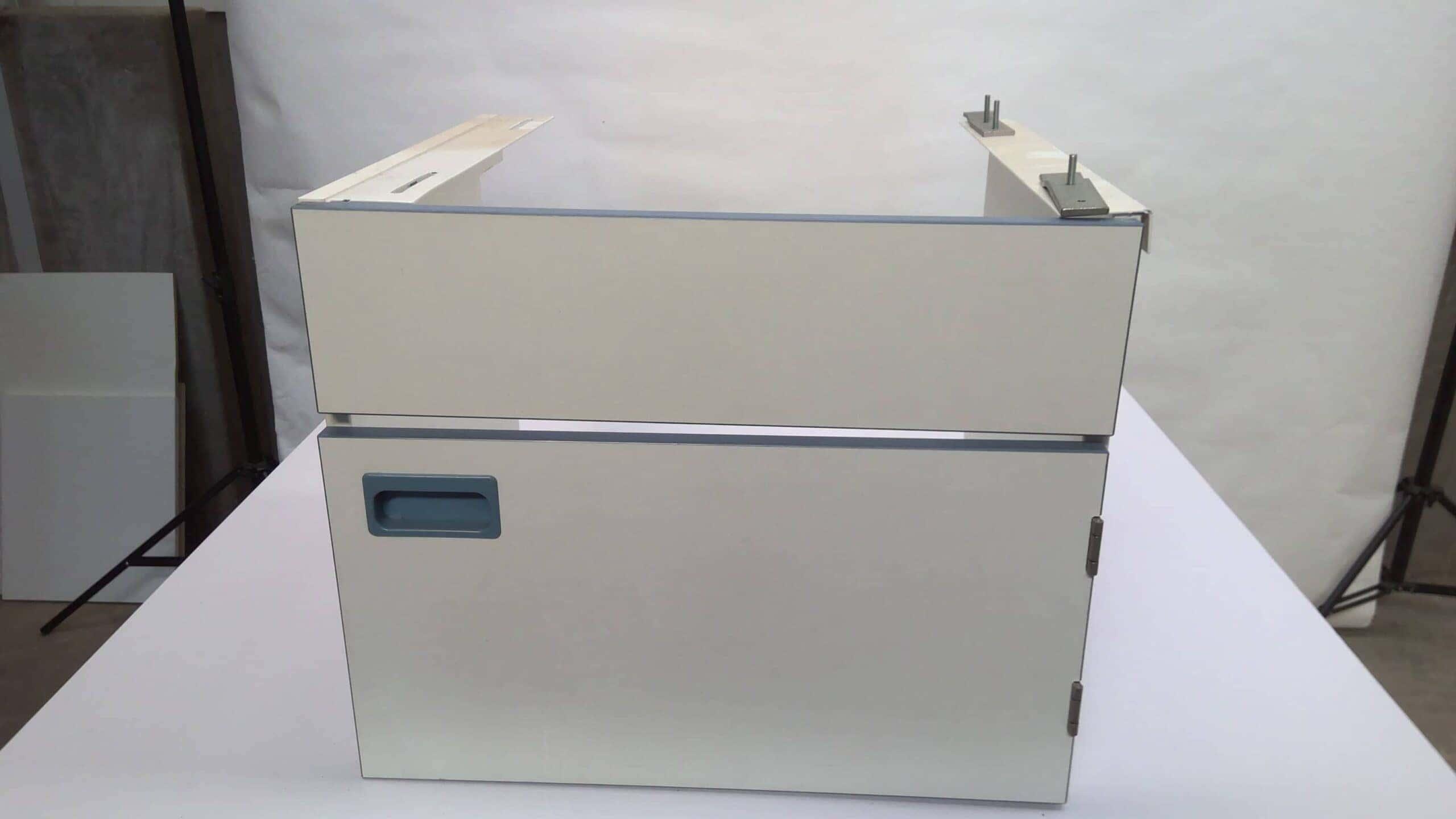 Vinitex White 600 Series Low Door Sink Cabinet
