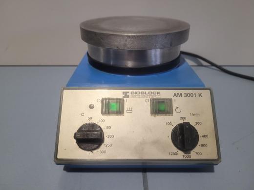 Magnetic stirrer heating BIOBLOCK SCIENTIFIC AM 3001 K-cover