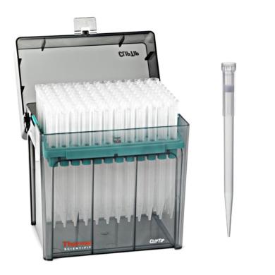 61,140 x Thermo Scientific ClipTips - 1250 ul, Filtered, Sterile, Racked/96-cover