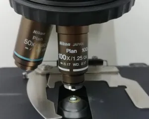 Nikon Eclipse 55i LED Compound Microscope with 50x Oil Immersion Objective, 4 of 6