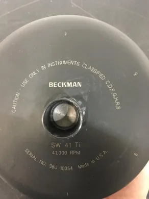 Beckman SW 41 Ti 6-Slot Swinging-Bucket Ultracentrifuge Rotor