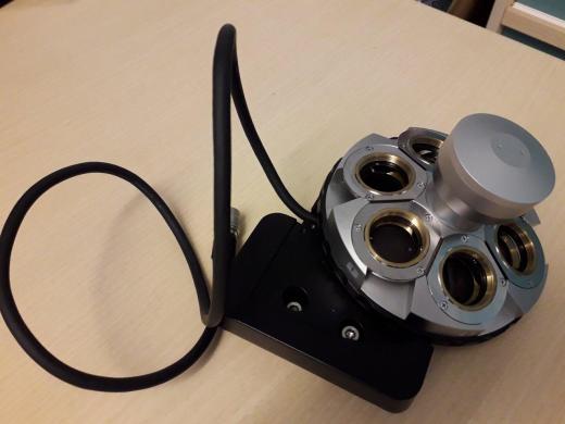 Nikon TiE Motorised 6-Position Objective Turret (Ti-ND6-E)-cover