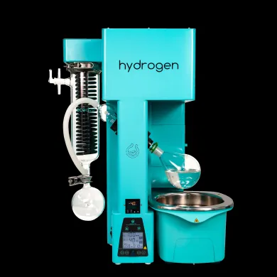Ecodyst Hydrogen (H1) Workhorse Rotary Evaporator System with LCD Display and Self-Cooling Condenser