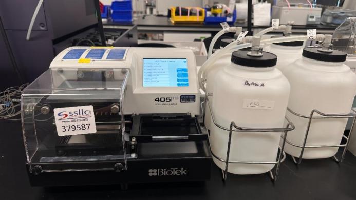 Agilent BioTek 405TS Automated Microplate Washer with Touchscreen Control-cover