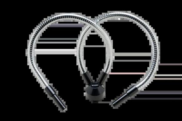 Schott Dual Gooseneck Fiber-Optic Light Guide 18" Model A08500-cover