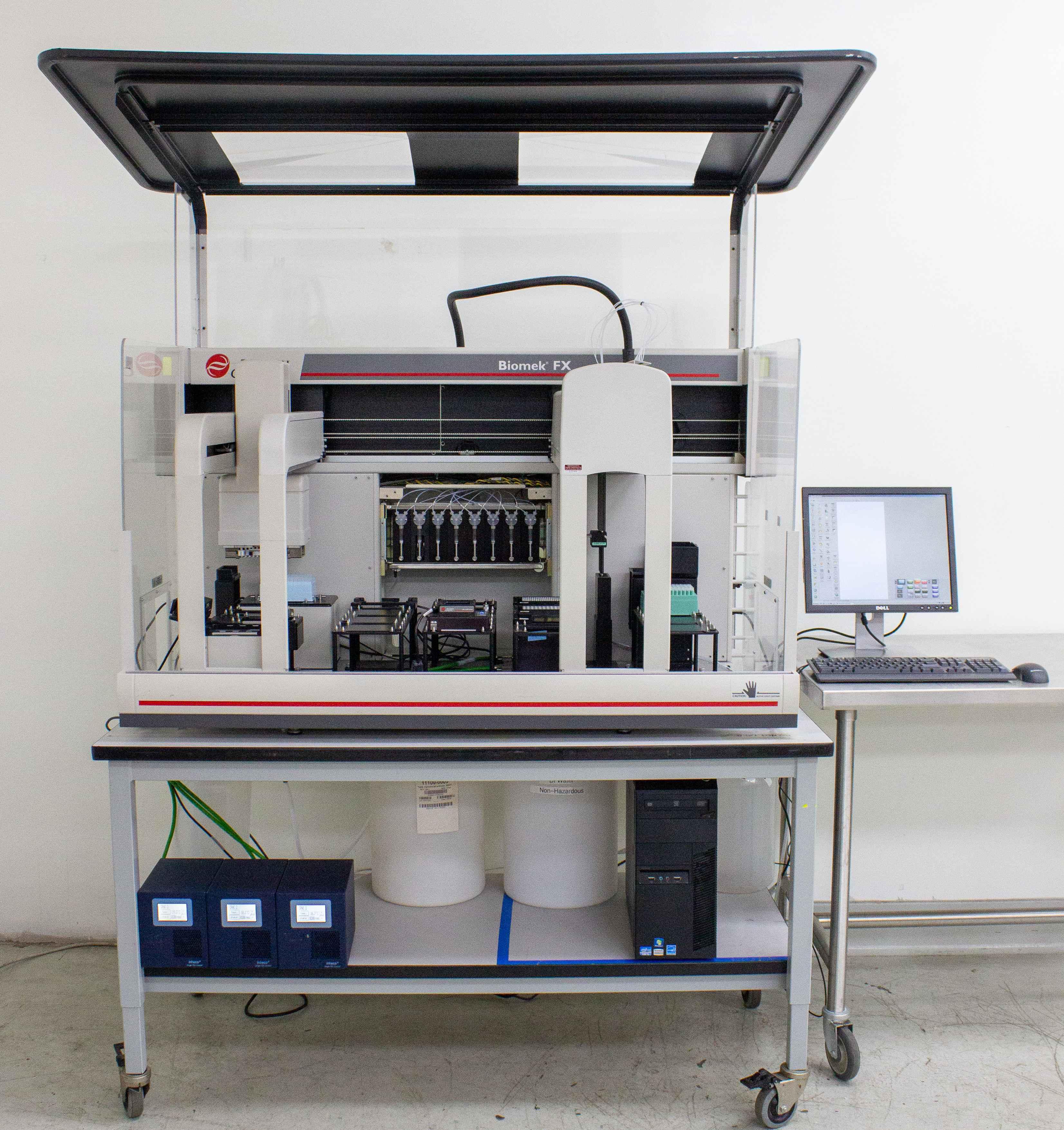 Beckman Coulter Biomek FX Automated Liquid Handler with Span-8 and 96-Channel Pipetting Heads