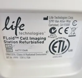Thermo Fisher EVOS FLoid Fluorescence Cell Imaging System with 20X Plan Fluorite Objective, 23 of 26