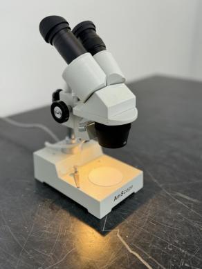 Amscope Stereo Microscope for Laboratory and Research Applications-cover