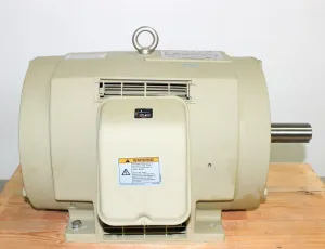 GE 5KS256ATE205A 20HP 1765 RPM Three-Phase TEFC High-Efficiency Motor, 1 of 7
