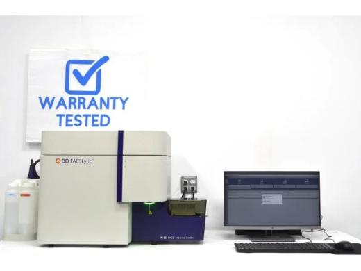 BD FACSLyric IVD Flow Cytometer with 3 Lasers, 10-Color, 12-Detector Configuration and 30-Tube Universal Loader-cover
