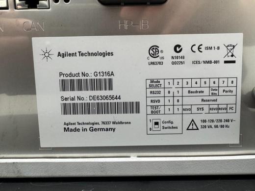 Agilent 1200 Series Thermostatted Column Compartment G1316A for HPLC Systems-cover