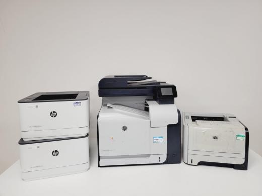 HP LaserJet Printers - Pro 500 Colour MFP, P2055dn, Pro 3002dwe-cover