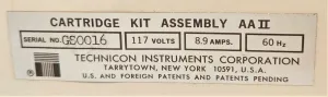 Technicon AutoAnalyzer II Cartridge Kit Assembly Bath (15L), 5 of 5