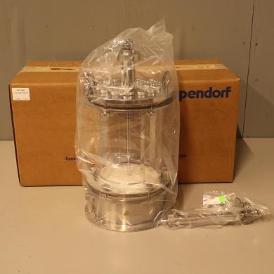 Eppendorf BioFlo 320 Single-Walled Glass Vessel Bioreactor 5L SS Dished Bottom M1379-1003-cover