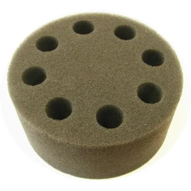 Scilogex Foam Tube Insert for 8 Test Tubes 16mm Diameter
