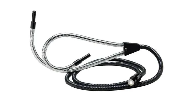 Schott A08520.60 Combo Dual Gooseneck 60" Flexible Light Guide for Microscope Illumination