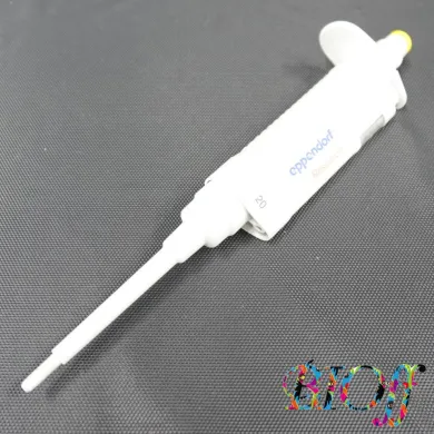 Eppendorf Research 2–20 µL Single-Channel Adjustable Micropipette