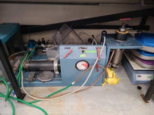 Cold Isostatic Press with Neslab RTE 200 Recirculating Water Bath-cover