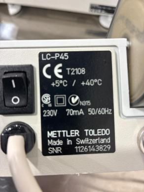 Mettler Toledo PR2003DR DeltaRange Precision Analytical Balance with Draft Shield and Integrated Printer-cover