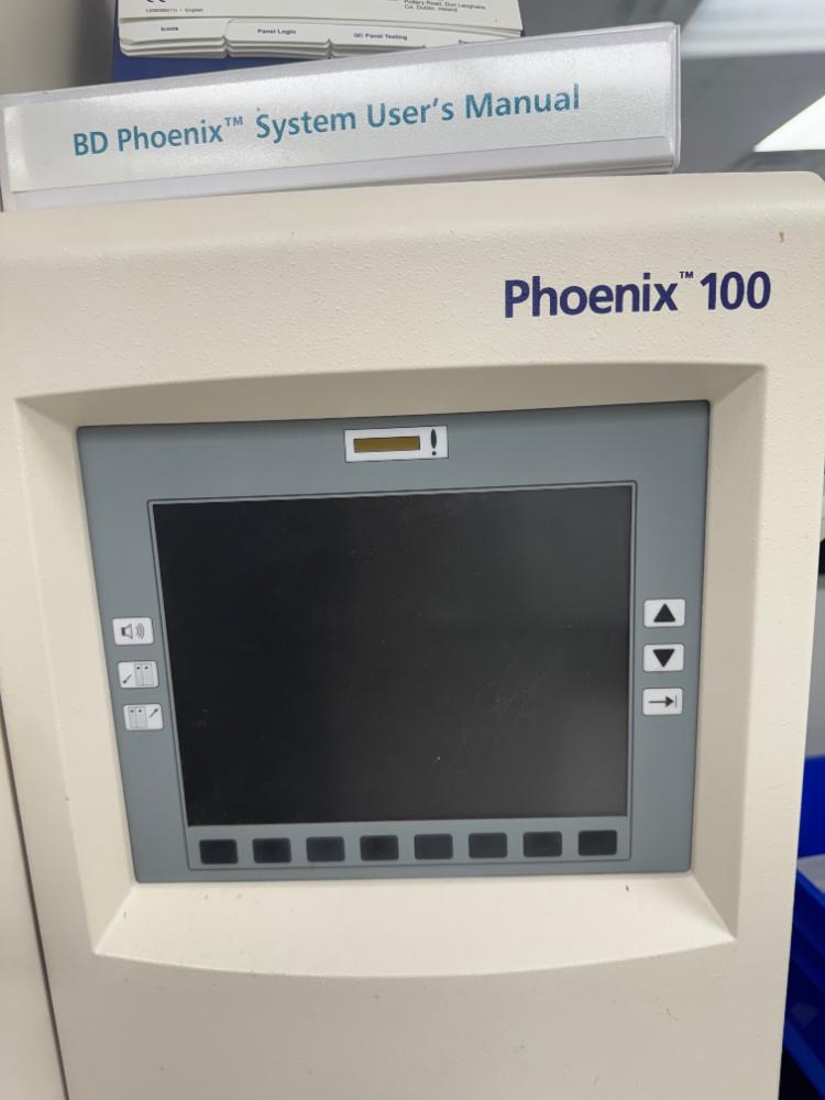 BD Phoenix 100 Automated ID/AST System for Microbial Identification and Antibiotic Susceptibility Testing