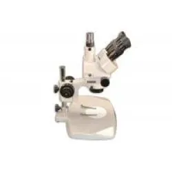 Meiji EMZ-5TR Trinocular Stereo Microscope with PKC Pole Stand and MA502 Eyepieces, 4 of 6