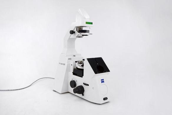 Zeiss Axiovert 200 Body Inverted Microscope with Transmitted Light Arm and Revolver-cover