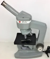 American Optical Spencer Sixty Monocular Microscope (120X to 320X), 2 of 8