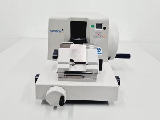 Shandon AS325 Rotary Microtome for Precise Tissue Sectioning-cover