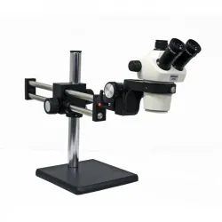 Unitron Z730 Zoom Stereo Microscope on Ball Bearing Boom Stand, 2 of 2