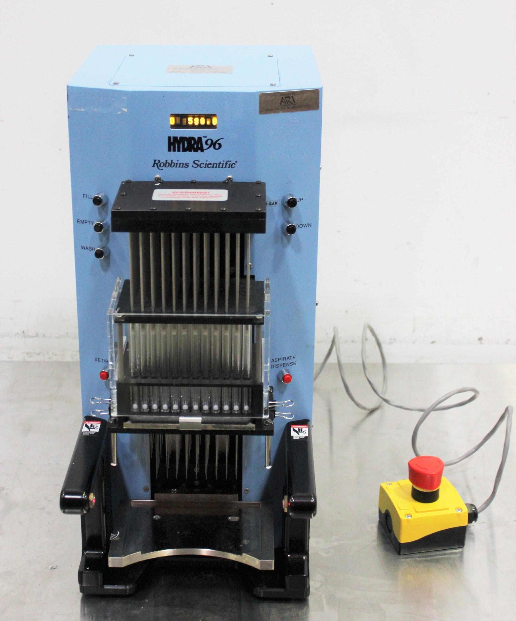 Robbins Hydra 96 Microdispenser Liquid Handling System 120V with Power Cord